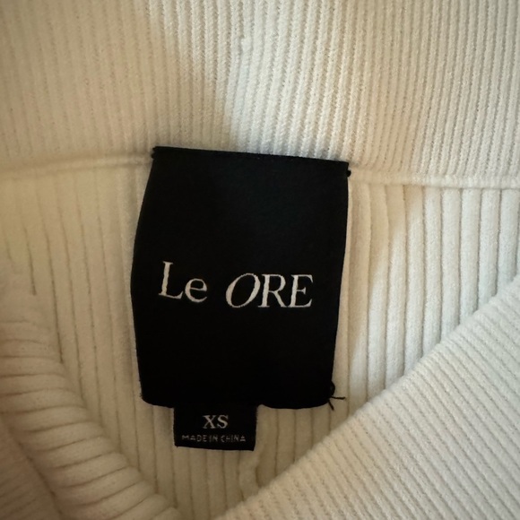 LE ORE RIMINI RIB KNIT FLARED PANTS NWOT SIZE XS - Picture 8 of 13